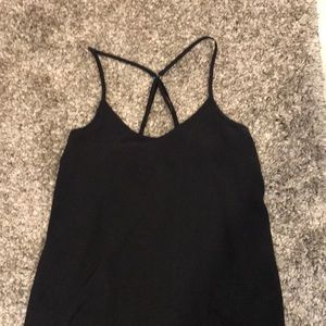 Hollister black tank top